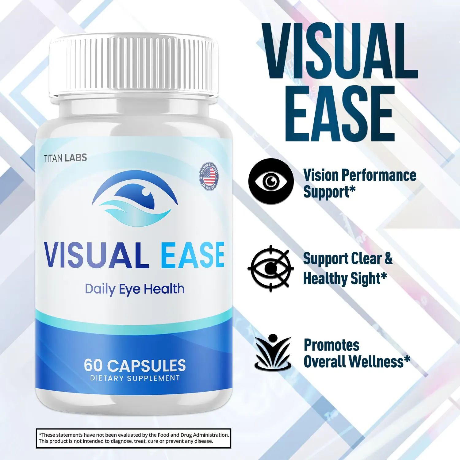 Visual Ease Eye Health Support Supplement